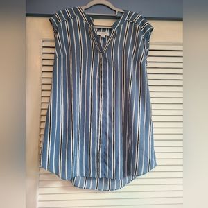 Motherhood Maternity striped sleeveless top | Size medium